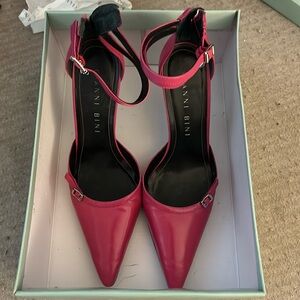 Hot pink heels